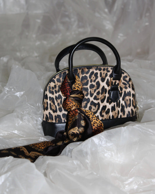 Mini leopard bag